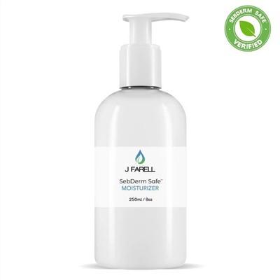 Seb Derm Safe  Moisturizer   Ultra-Gentle Hydration, Fungal Acne Safe Lotion 8oz