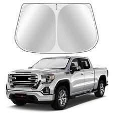 Toluoma Custom Fit Windshield Sun Shade GMC Sierra 1500 2500 3500 2019-2025
