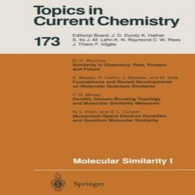Molecular Similarity I Springer Nature B.V. Paperback Springer Na
