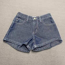 VTG Limited Too Shorts Girls 10 Slim Blue Denim Cuffed Casual Summer y2k