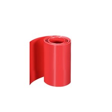 PVC Heat Shrink Tube 70mm Flat Width Wrap for Three 5 Meter Red