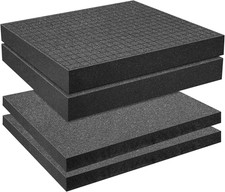 4 PCS Pick Apart Foam Insert- 2 Size Pick and Pluck Foam- Pluck Pre Cube Sheet F