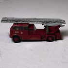 Vintage LESNEY "Matchbox"  Merryweather King Size No.15 Red Diecast Fire Engine