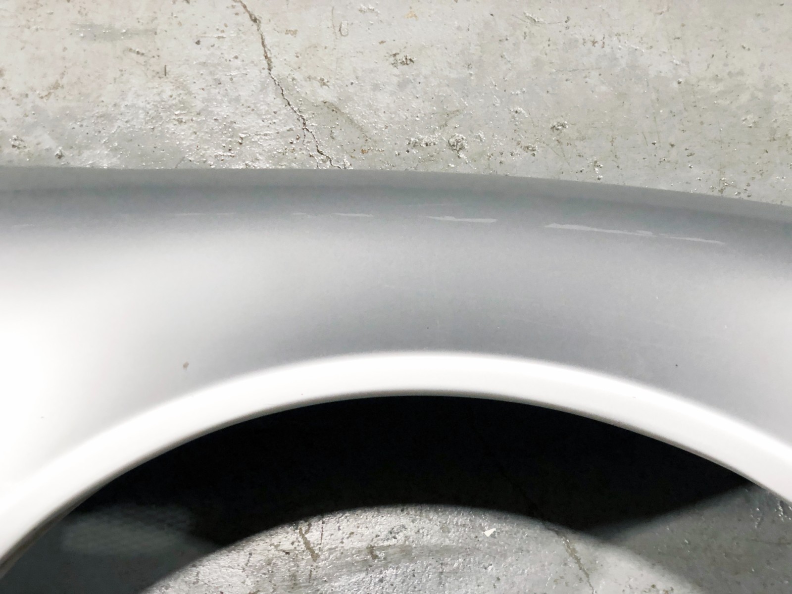 03-13 Maserati Quattroporte M139 Right Passenger Fender Panel GRIGIO TOURING 09