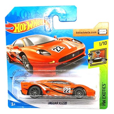 Hot Wheels Jaguar XJ220 Orange Kids Model Diecast Toy Car HW