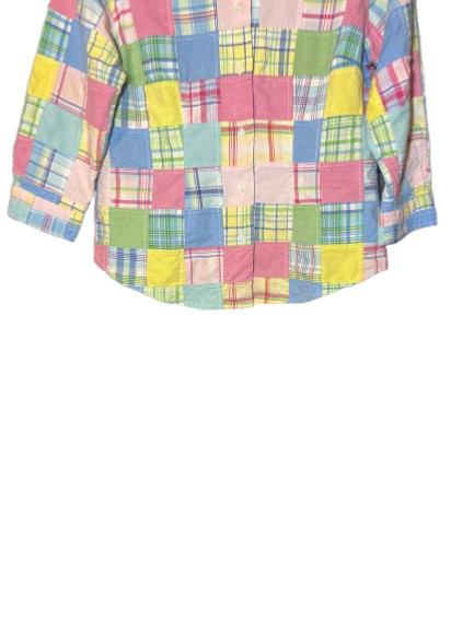 Brooks Brothers Patchwork Madras button up, 3/4 s… - image 4