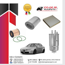 KIT 4 FILTRI TAGLIANDO ALFA ROMEO 159 1.9 JTDM 120 150 CV
