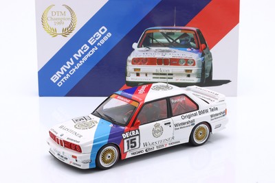 BMW M3 (E30) #15 DTM Champion 1989 Roberto Ravaglia 1:18 WERK83