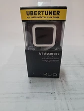 Kliq UberTuner Clip on Tuner for All Instruments With Guitar Bass Violin Clipon