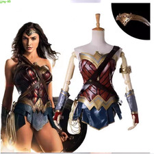 Diana Cosplay Costume Outfit Full Set Suit Ha...