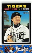JaCoby Jones 2020 Topps Heritage #678 Detroit Tigers Baseball