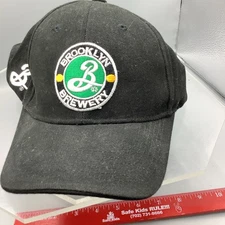 Vtg. Brooklyn Brewery Baseball Cap Hat Adj. Strap, Beer,Black Steve & Barry’s