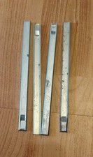 Gilbert Erector Set Part MW Cadmium Plated Nut Holder Without Tab Lot of 4