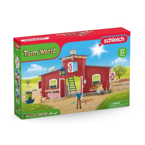 Juego Granero Rojo con Accesorios Farm World de Schleich 42606 - Imagen 6 de 6