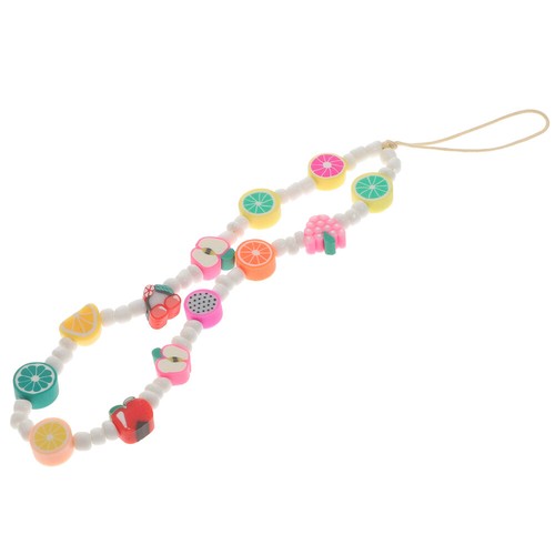 Perlen Telefon Lanyard Bunte Telefonkette Perlenbesetzte Handyriemen - 第 7/12 張圖片