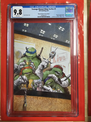 TMNT Teenage Mutant Ninja Turtles #1 NYCC 2023 Exclusive Casey Parsons CGC 9.8