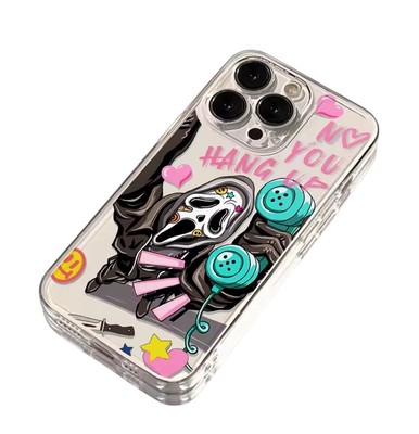 iPhone 16 XR 14 15 11 12 Plus Pro Cover Case Ghost Aesthetic You Hang Up Candy