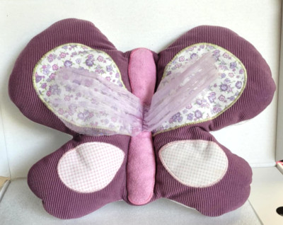 Cocalo Sugar Plum Butterfy Hanging Purple/Pink Flower Nursery Decor