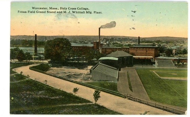 Worcester Mass MA -HOLY CROSS COLLEGE AT FITTON BASEBALL ...