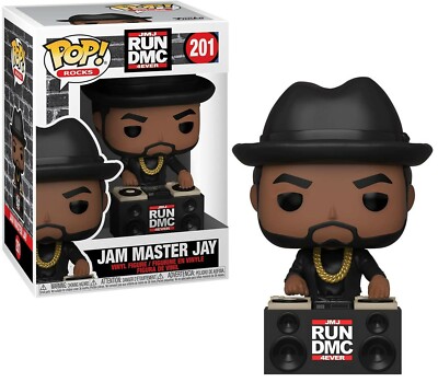 【ヴィンテージ】RUN DMC Jam Master Jay フィギュア Funko Run-DMC POP! Rocks Jam Master Jay Vinyl Figure #201 | eBay