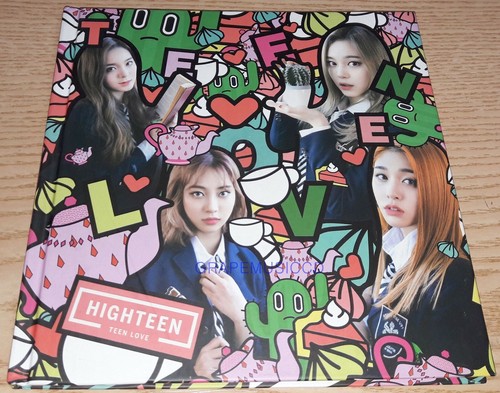HIGHTEEN Teen Love 2nd Mini Album K-POP REAL SIGNED AUTOGRAPHED CD#2 - Picture 5 of 9