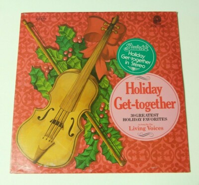 Buick Holiday Get Together Christmas Record Living Voices Vinyl - New and Sealed