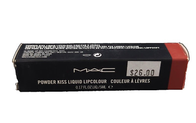 MAC Powder Kiss Liquid Lipcolour Shade ''982 MARRAKESH MERE'' Full Size 5ml 0.17oz