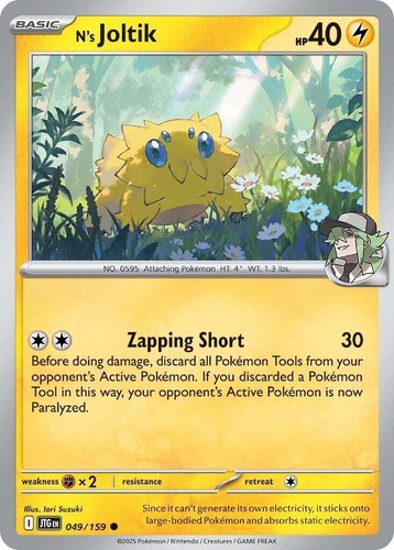 N's PP Up 153/159 Pokemon 2025 Journey Together Reverse Holo | eBay