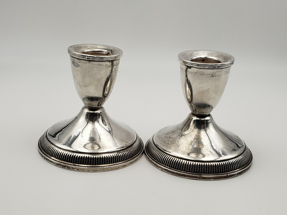DUCHIN社　STERLING　SILVER　キャンドルスタンド　MR6632 DUCHIN社 STERLING SILVER キャンドルスタンド MR6632 Pair of
