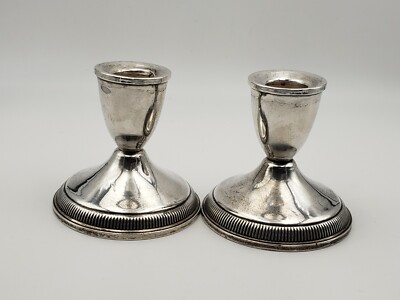 うるるDUCHIN　STERLING　SILVER蝋立燭台一對　R4320 うるるDUCHIN STERLING SILVER蝋立燭台一對 R4320 うるるDUCHIN