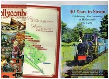 Hollycombe Woodland Railway Fairground Traction Engines guide Quarry Hunslet