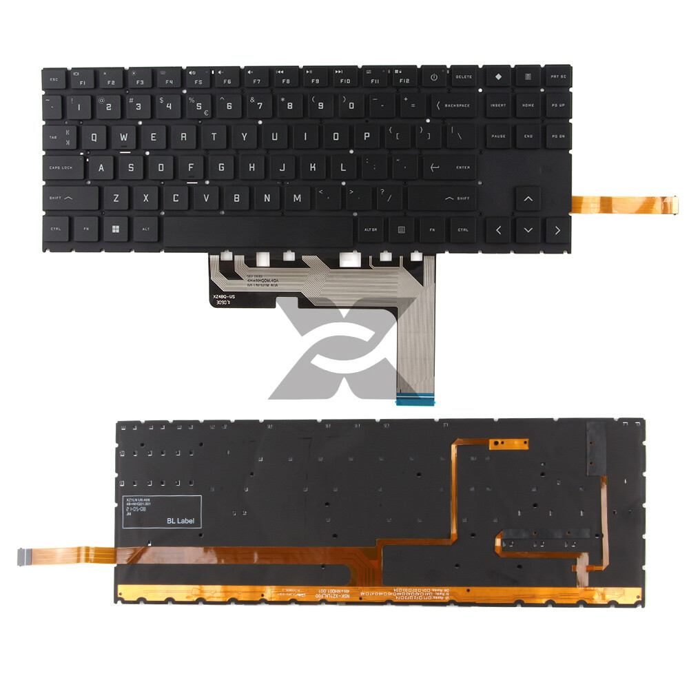 New US Keyboard for Colorful Backlit For HP OMEN 15-EN 15-EN0010CA 15-EN0013DX