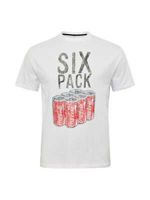 North Allsize Coca Cola T-Shirt in weiß