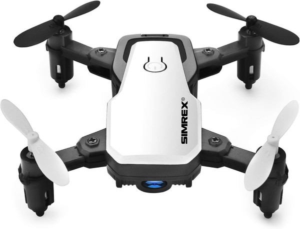 Alternate view of Simrex X300c Mini Drone Quadcopter Foldable Altitude Hold Headless Rtf 360