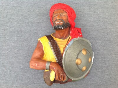 Bossons Chalkware Head, Pathan