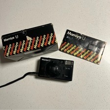 RARE Mamiya U Black f/2.8 35mm Lens Point & S...