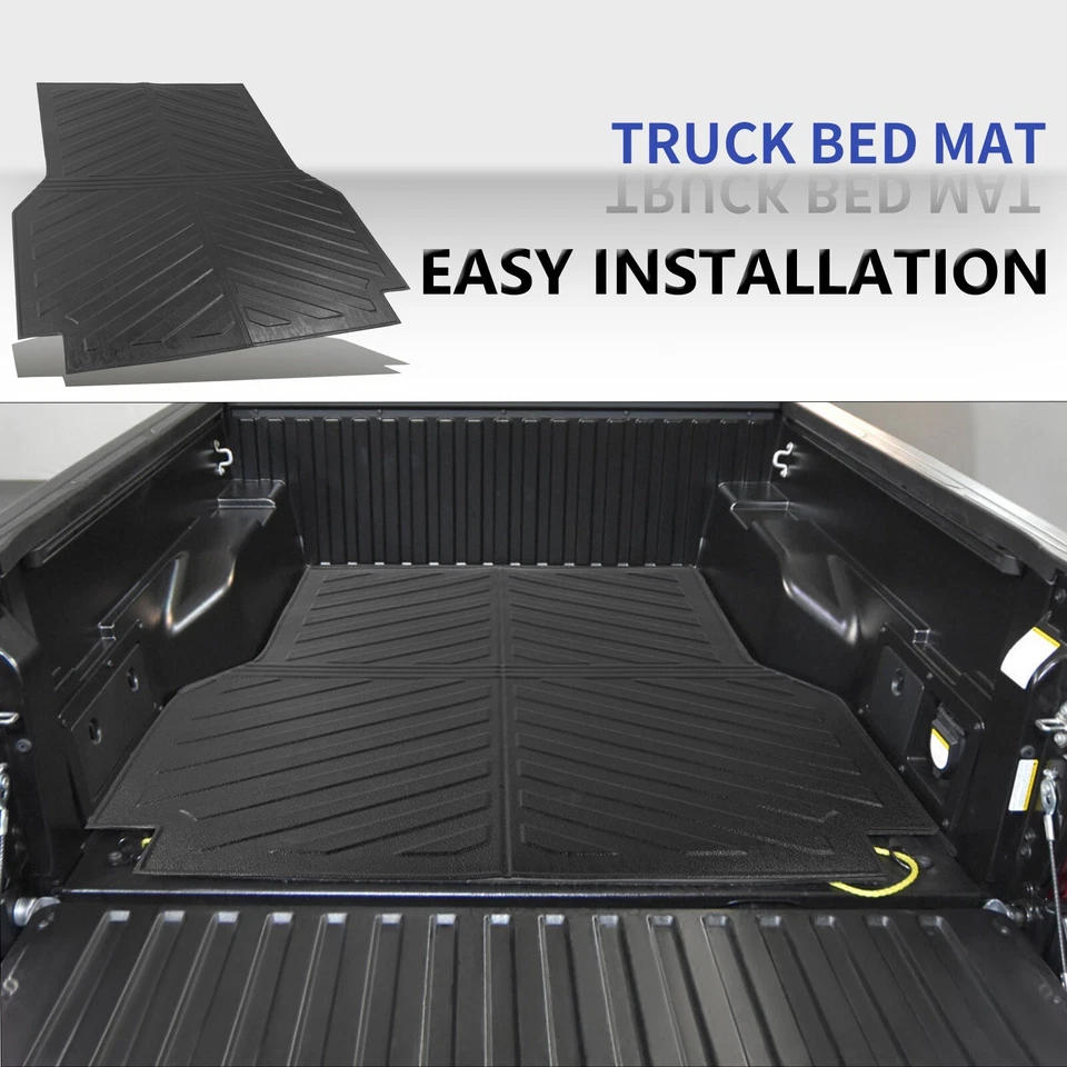 For 2005-2023 Toyota Tacoma Floor Mats Bed Mats Trunk Bed Liners Tailgate Mat Foto 2 de 4