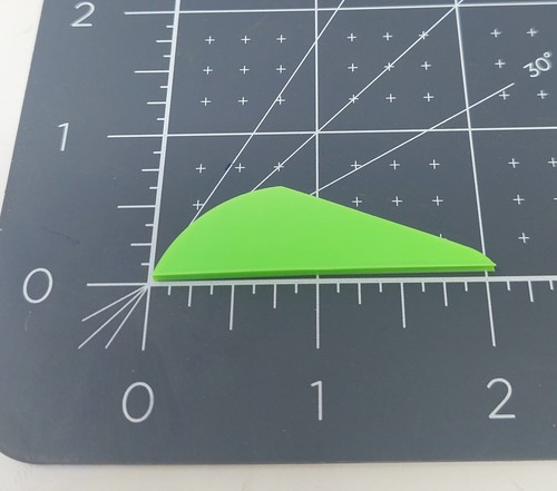 2.0" Lime Green Raptor II R2 Vanes Q2i Norway Industries: Bulk Pack Of 500 Count - Picture 5 of 6