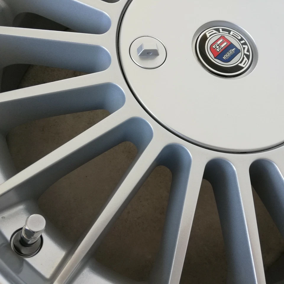 4x ALPINA STYLE DESIGN 9x18 10,5x18 BMW E32 Kompletträder NANKANG TÜV - Bild 3 von 4