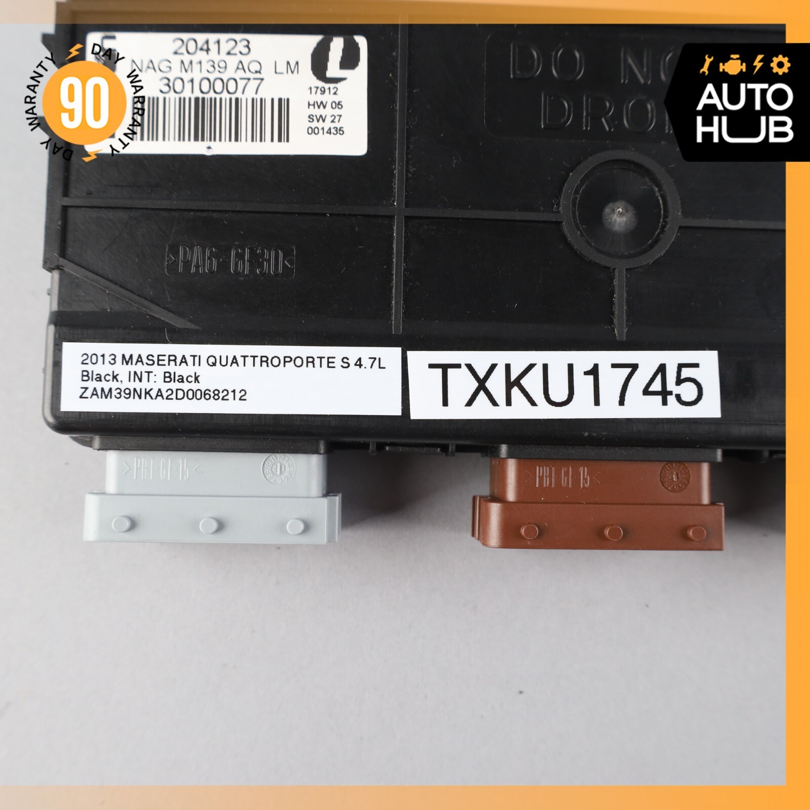 03-13 Maserati Quattroporte S M139 Front Left Side Seat Control Module OEM