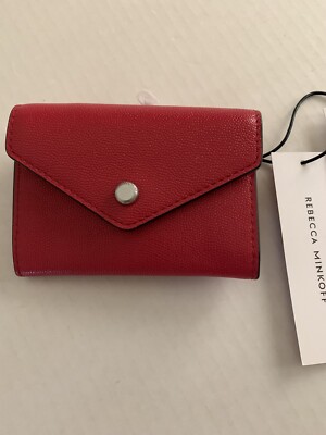 NEW Rebecca Minkoff Bi-fold Key Ring Wallet Free Shipping