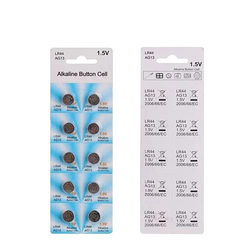 10-Pack AG13 LR44 A76 357 357A LR1154 SR1154 SR44 1.5V Button Battery Coin Cell - Image 3 of 4