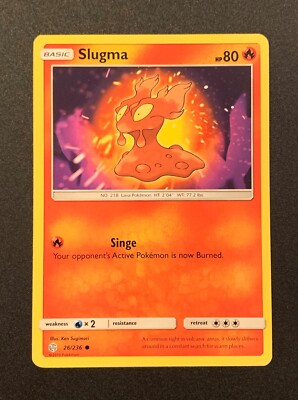 Slugma 026/236 | Common | Sonne und Mond Kosmische Finsternis