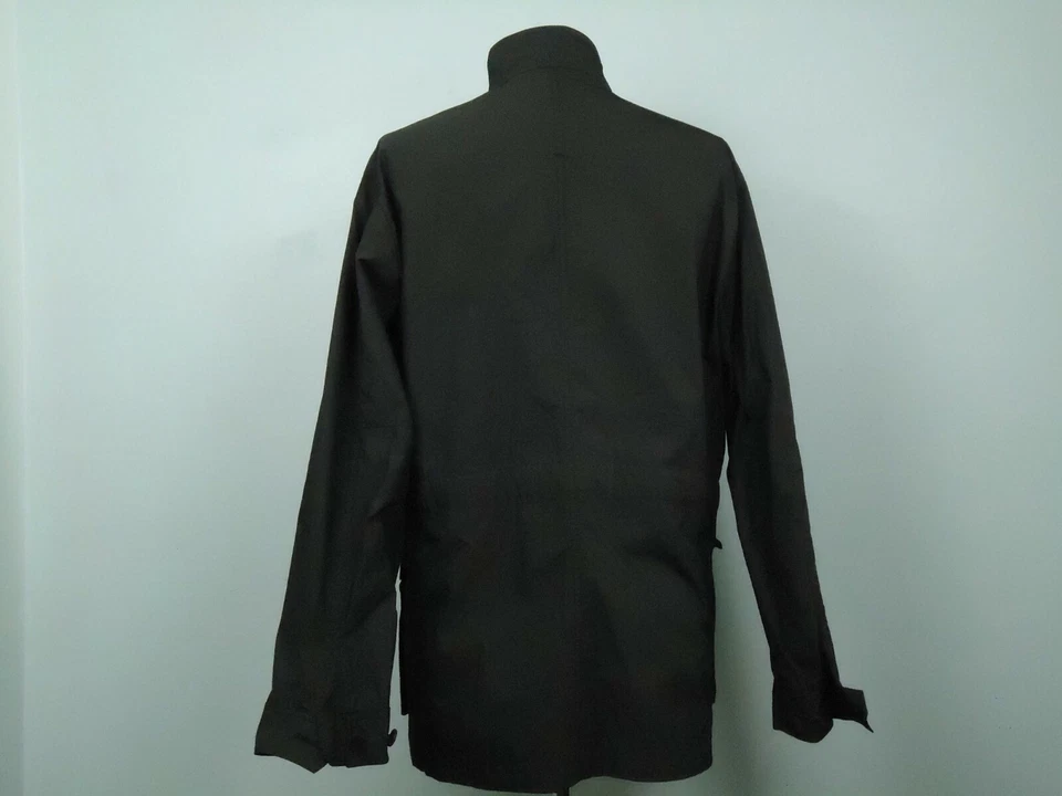Chaqueta Barneys New York Para Hombre Negra Cremallera Completa/Botón a Presión 4 Bolsillos Talla 36R Foto 2 de 4
