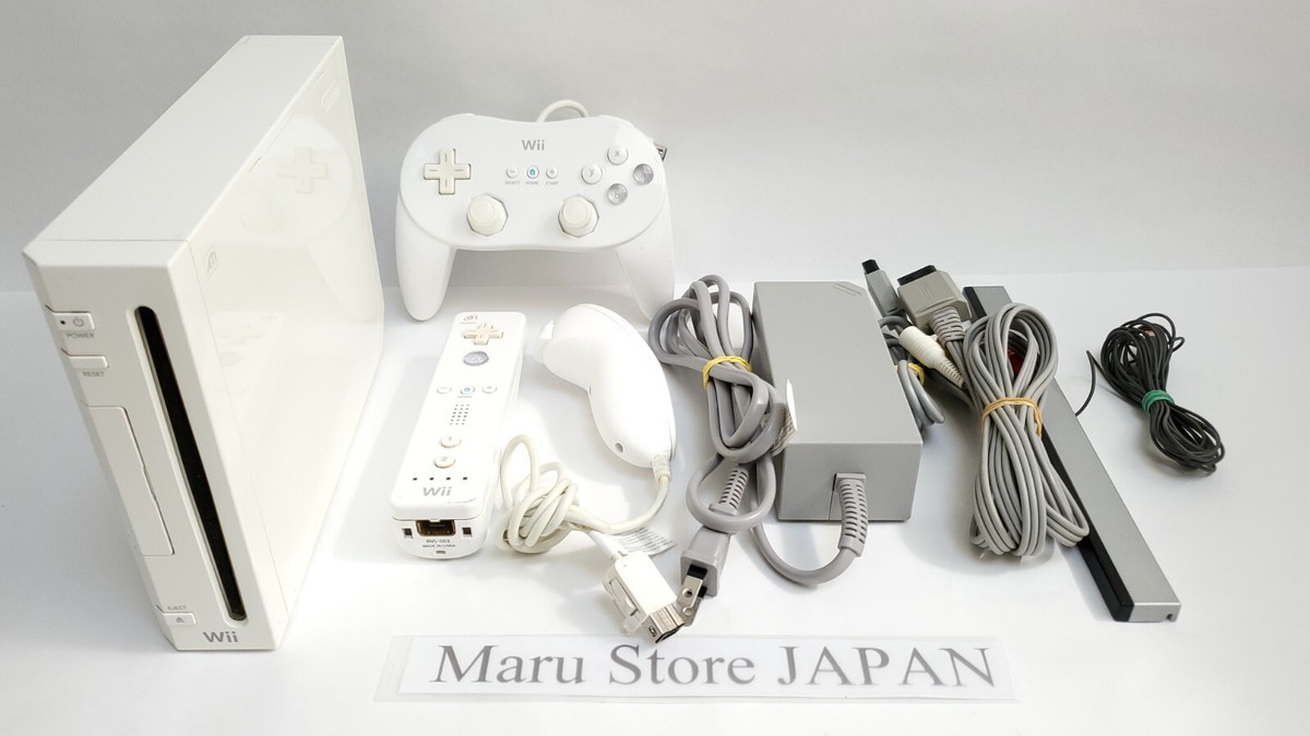 Nintendo Wii RLV-001(JPN) ソフト17本セット Nintendo Wii Console Region Free RVL-001 Choose Color and