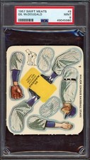 1957 Swift Meats #9 Gil McDougald New York Yankees PSA 9