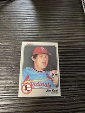 1983 Fleer Jim Kaat #11 St. Louis Cardinals Baseball Card HOF