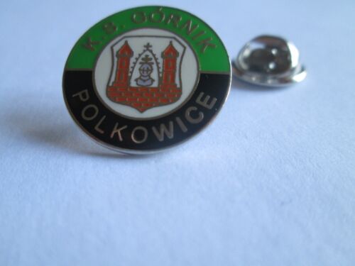 spilla KS GORNIK POLKOWICE FC calcio pins football club logo stemma poland - Zdjęcie 1 z 1