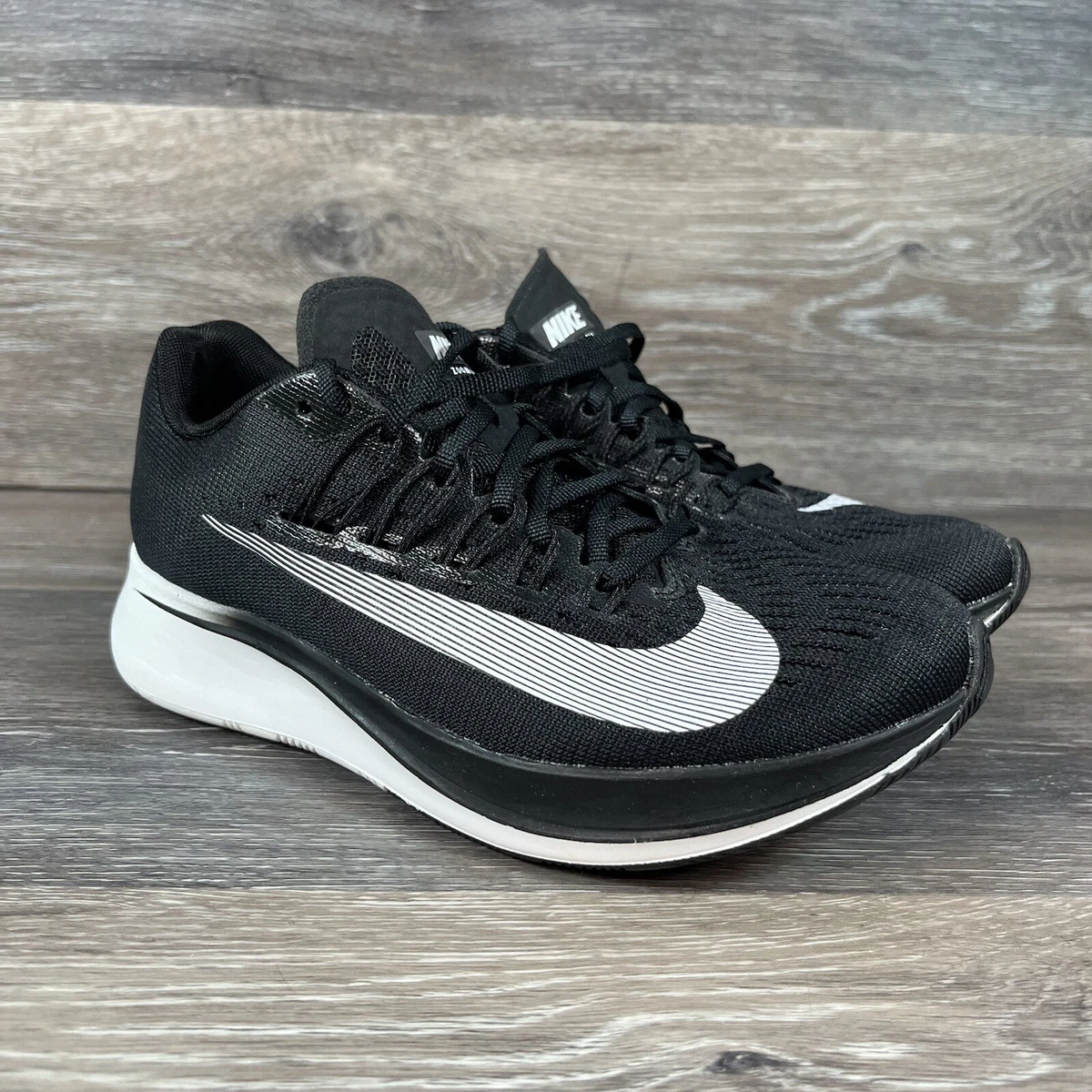 Nike Zoom Fly 5 Black White W for sale | eBay