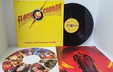 FLASH GORDON Soundtrack by Queen Elektra 1980 w/ Insert + Sleeve -Tested VG+ *B3
